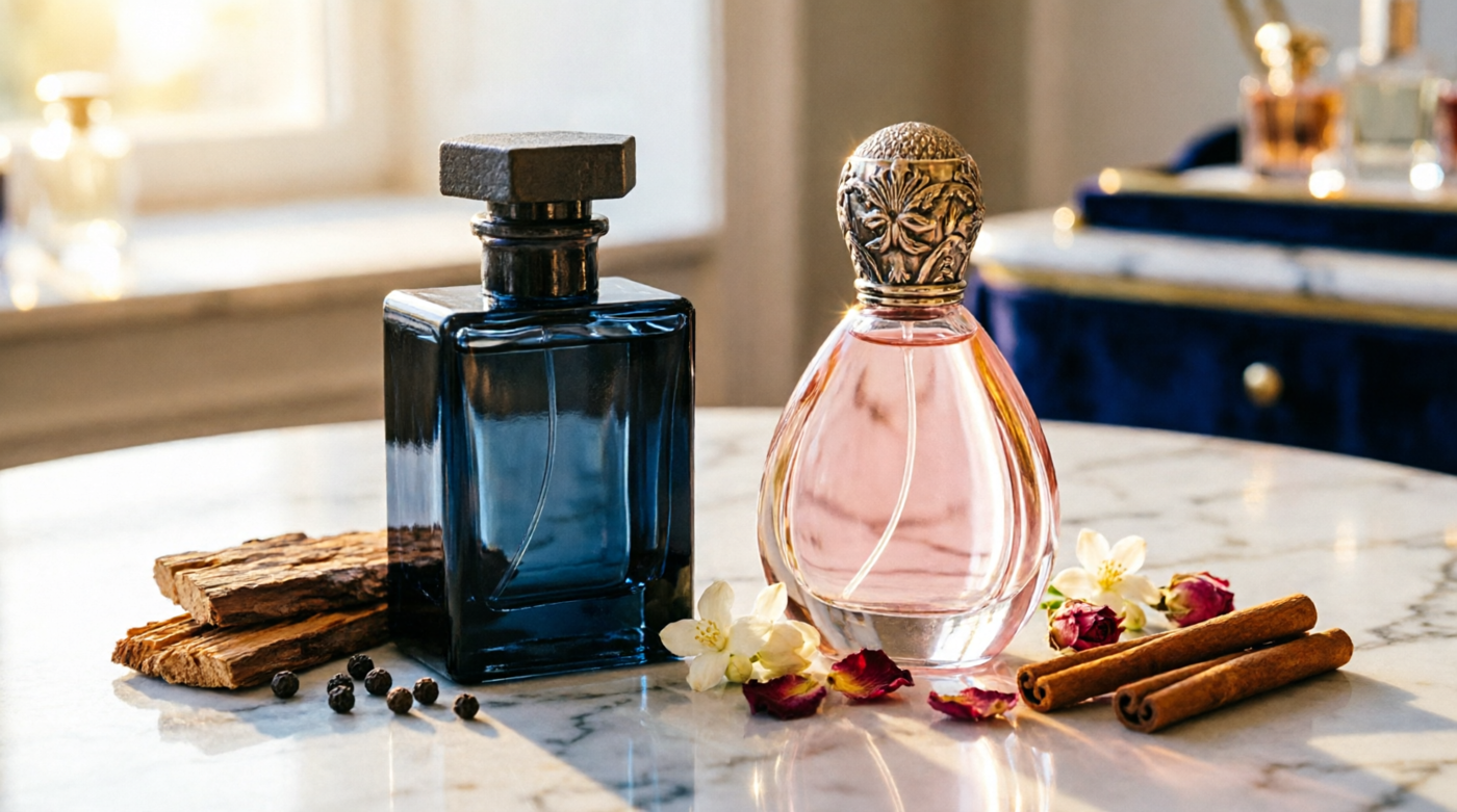 تفاوت عطر مردانه و زنانه