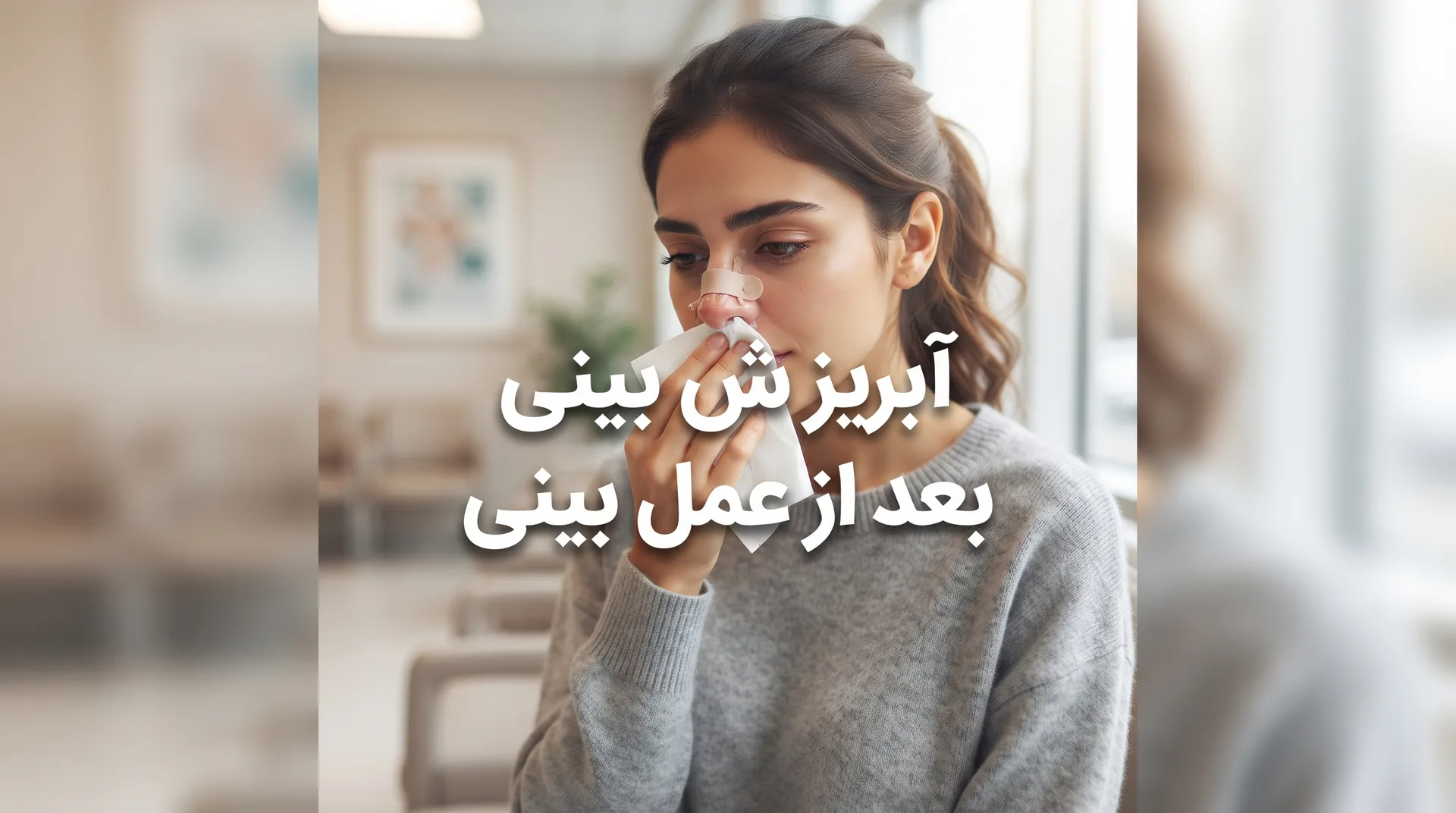 آبریزش بینی بعد از عمل بینی