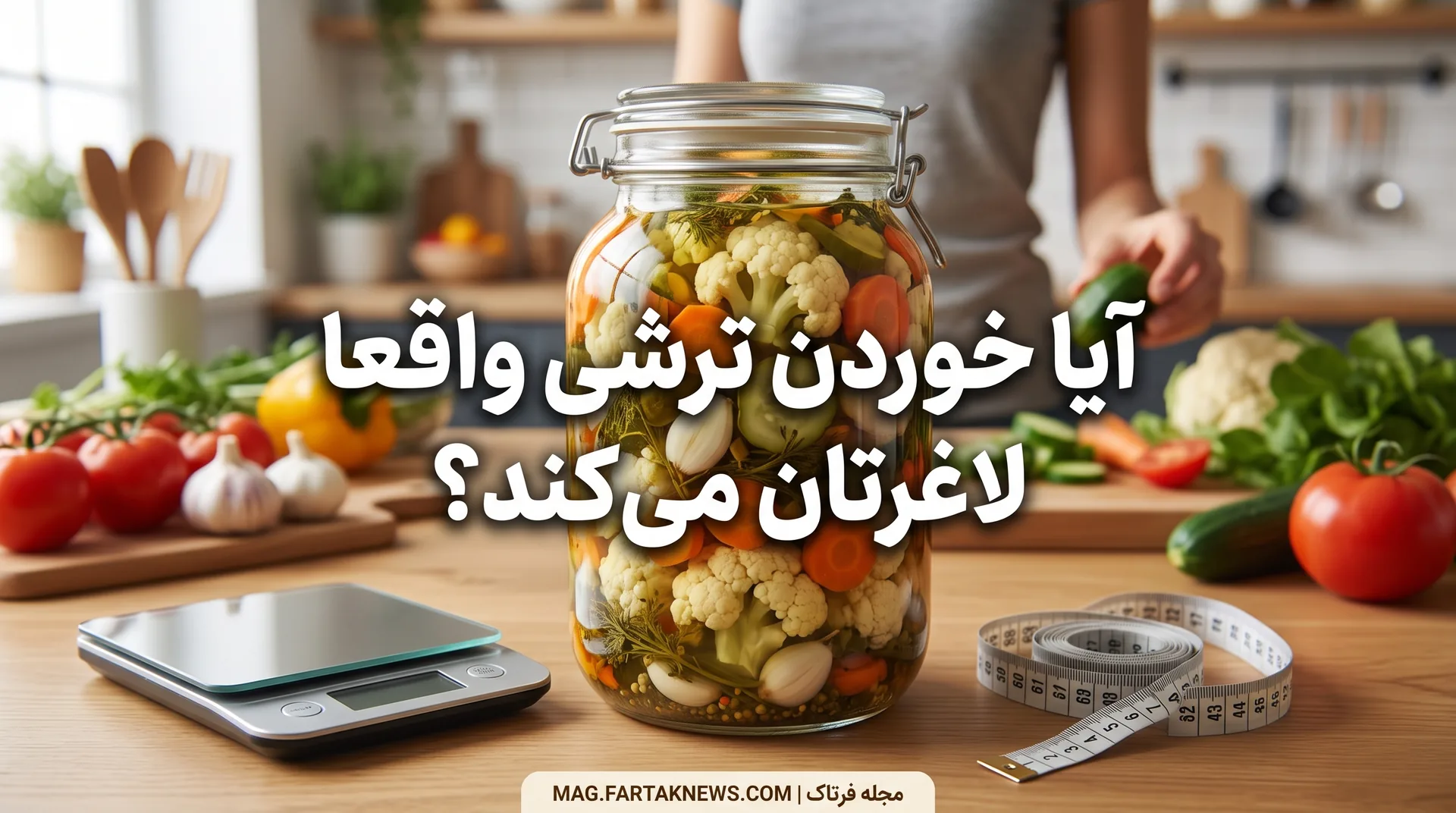 آیا خوردن ترشی باعث لاغری می‌شود؟