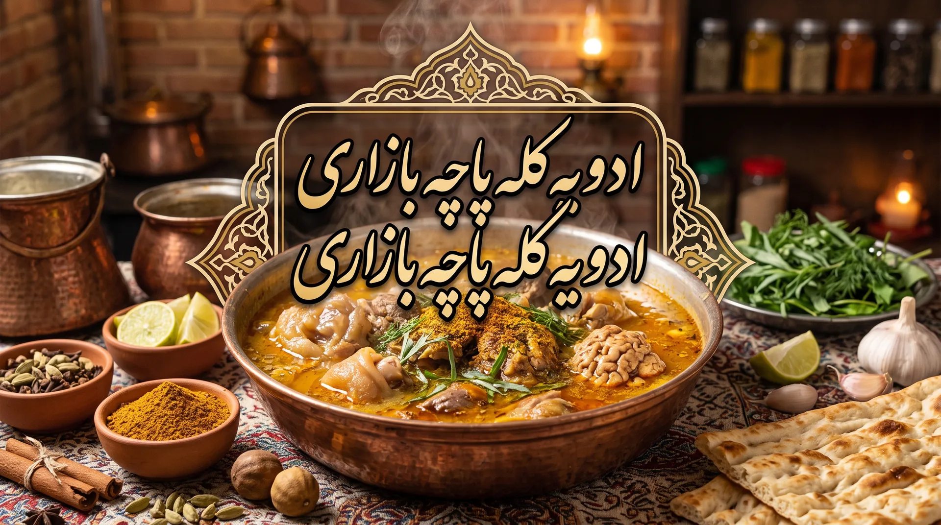 ادویه کله پاچه بازاری