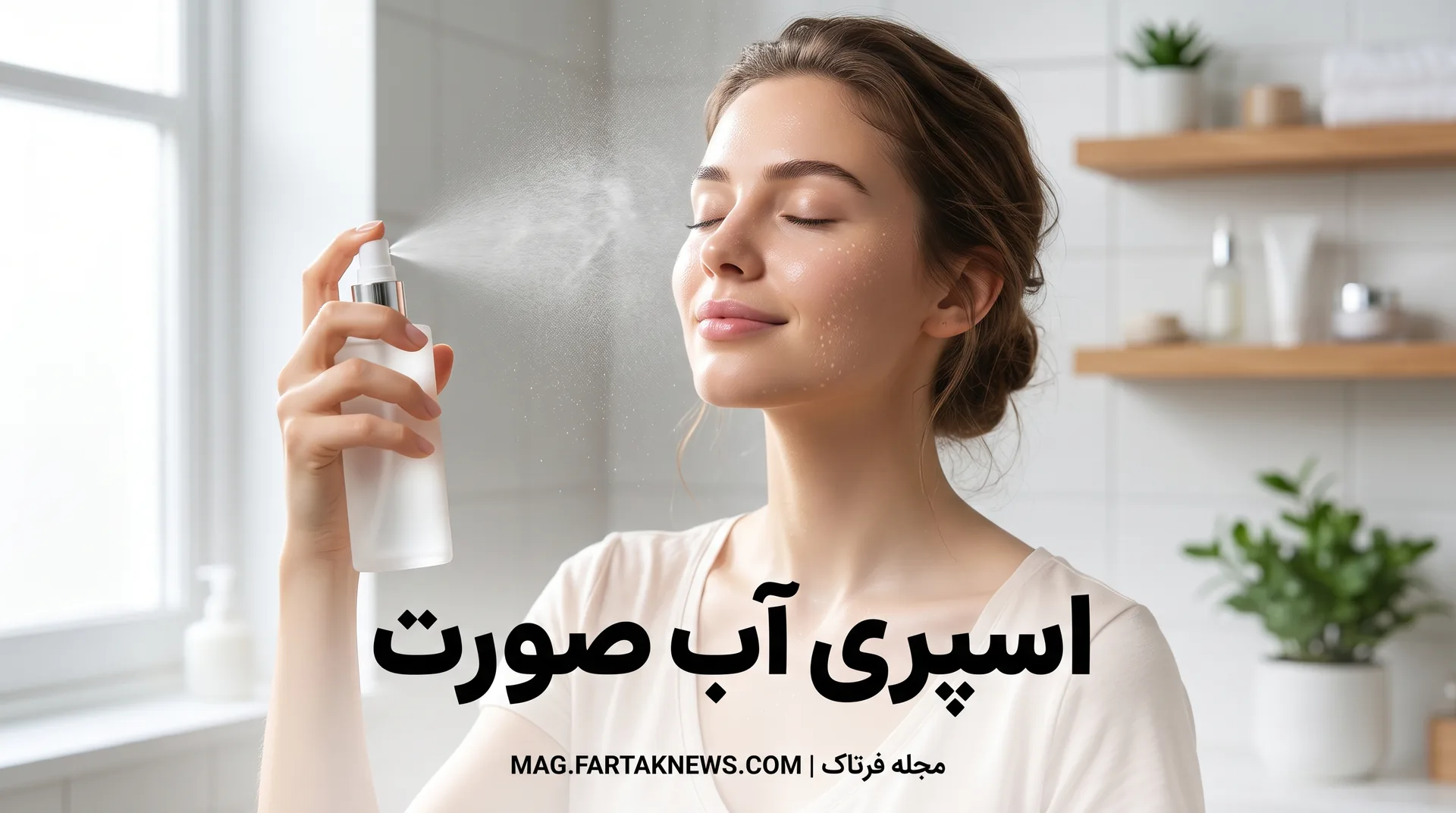 اسپری آب صورت