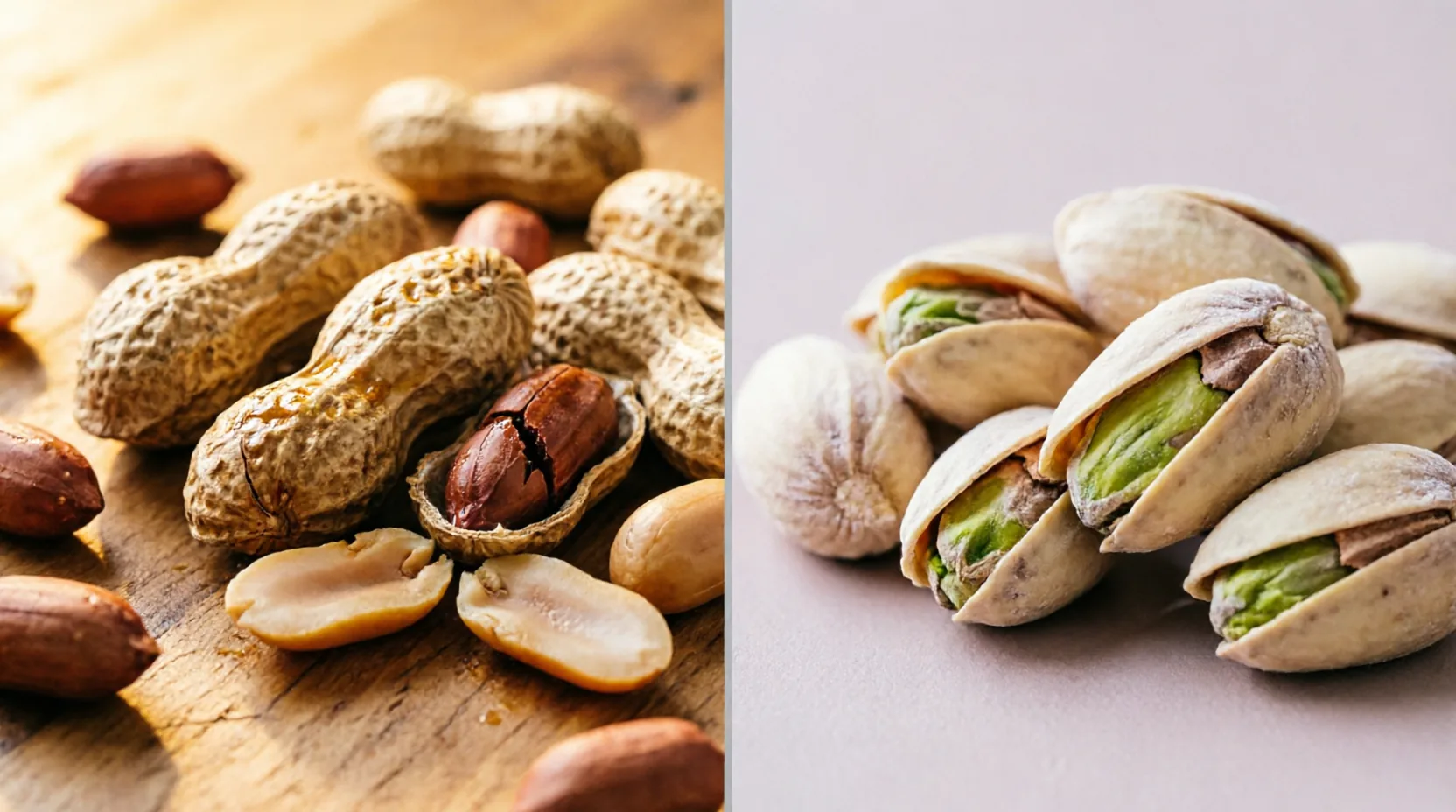 بادام زمینی یا پسته؟ 