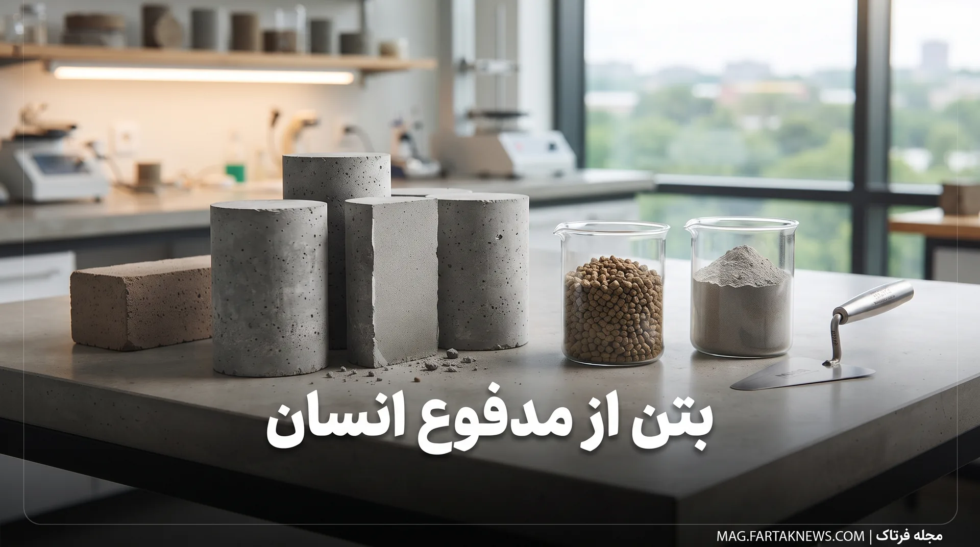 بتن از مدفوع انسان