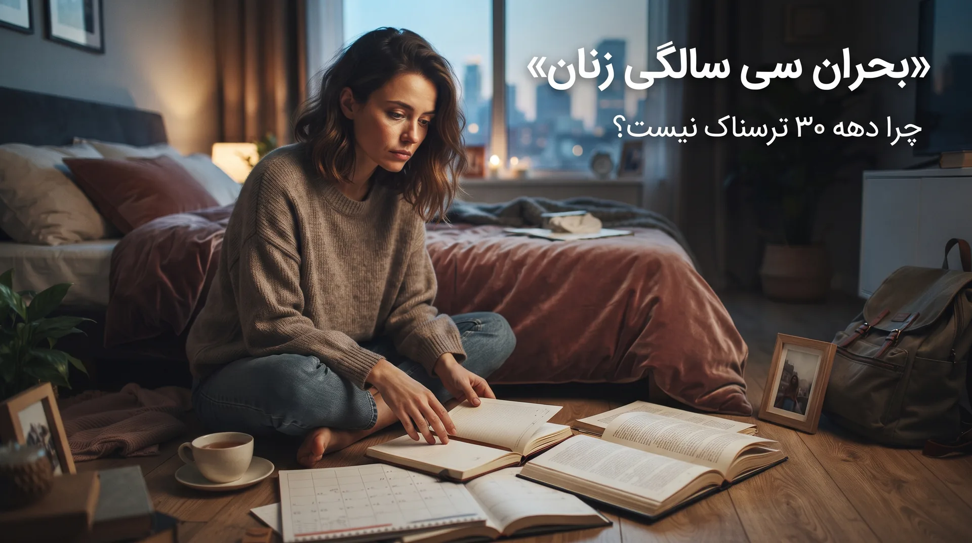بحران سی سالگی زنان