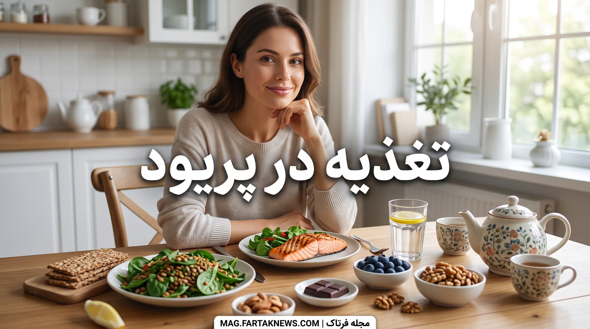 تغذیه در پریود