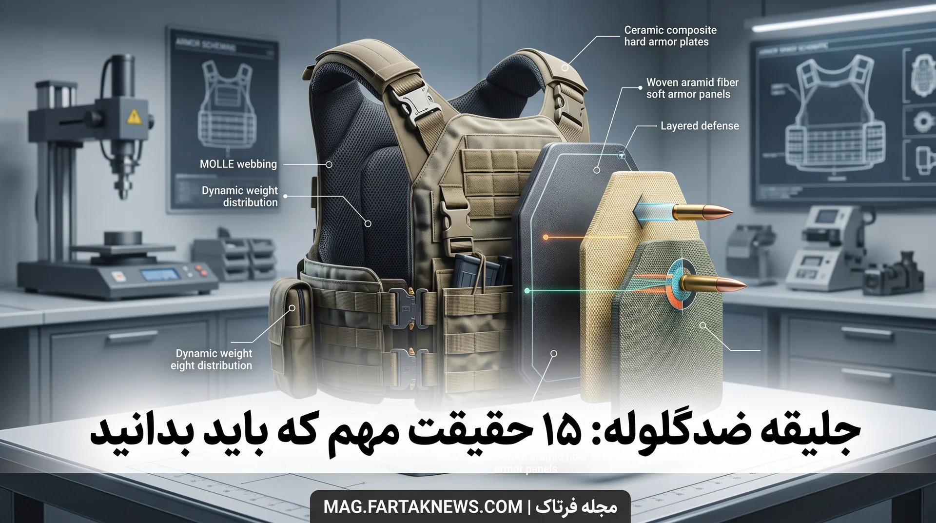 جلیقه ضدگلوله