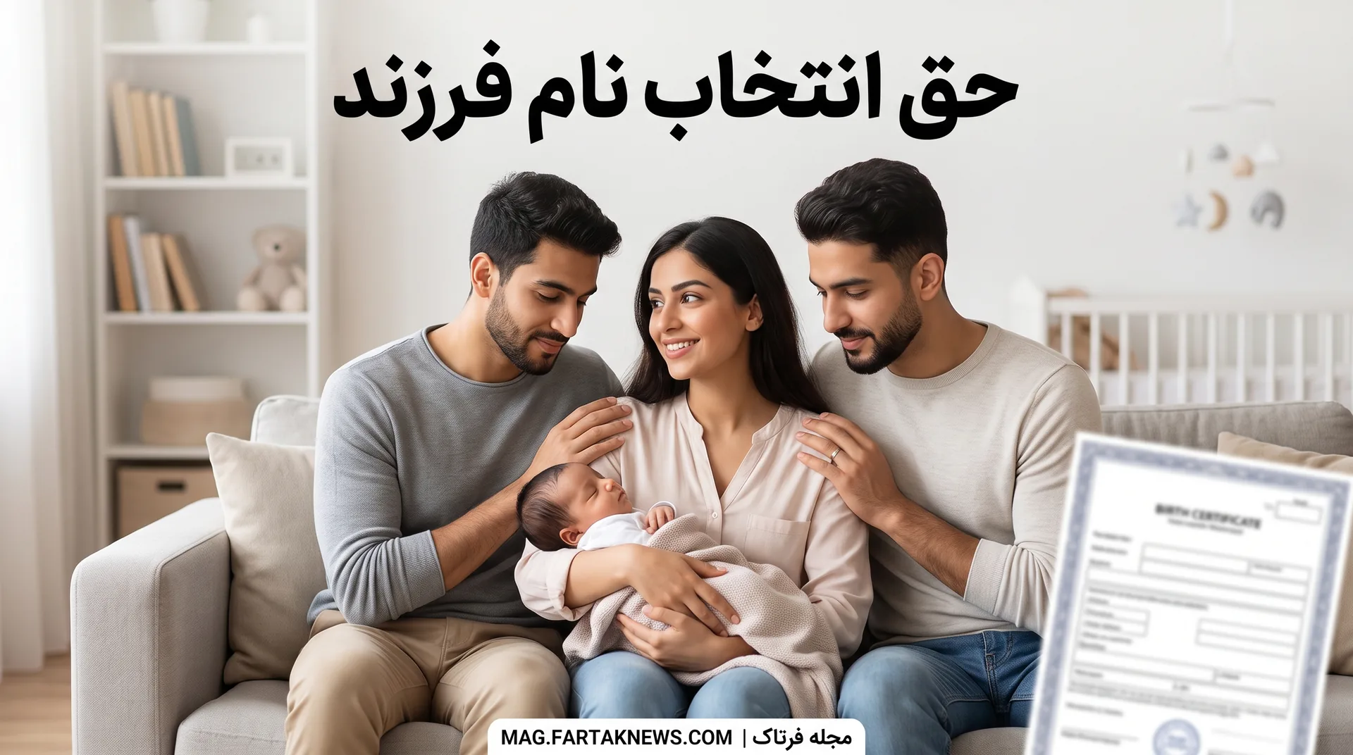 حق انتخاب نام فرزند