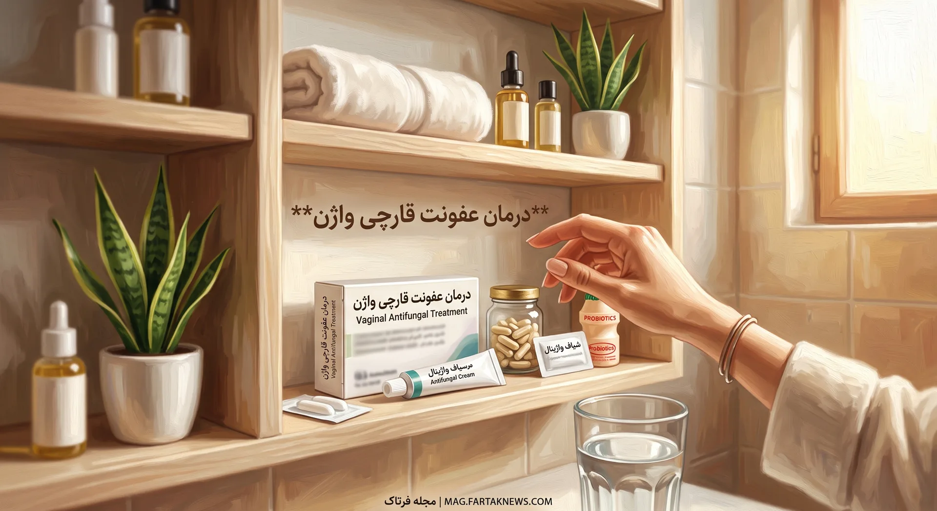 درمان عفونت قارچی واژن