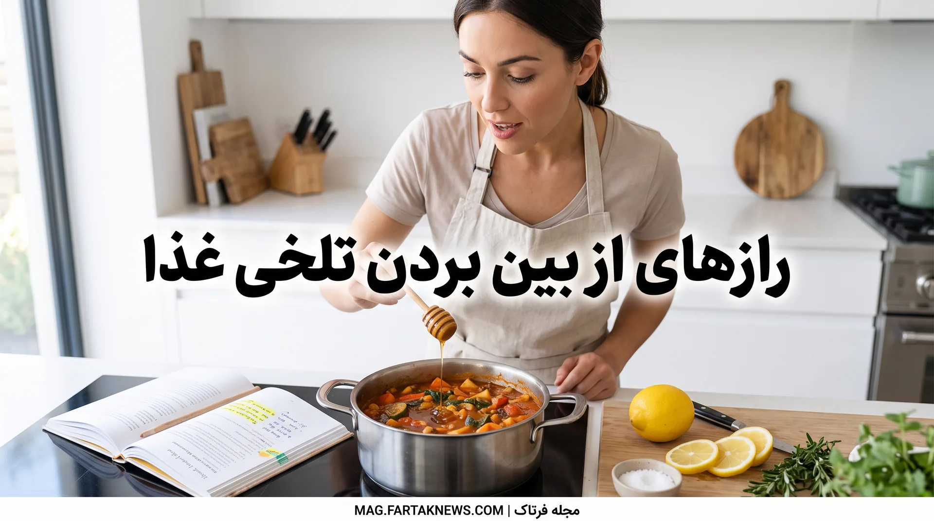 رازهای از بین بردن تلخی غذا