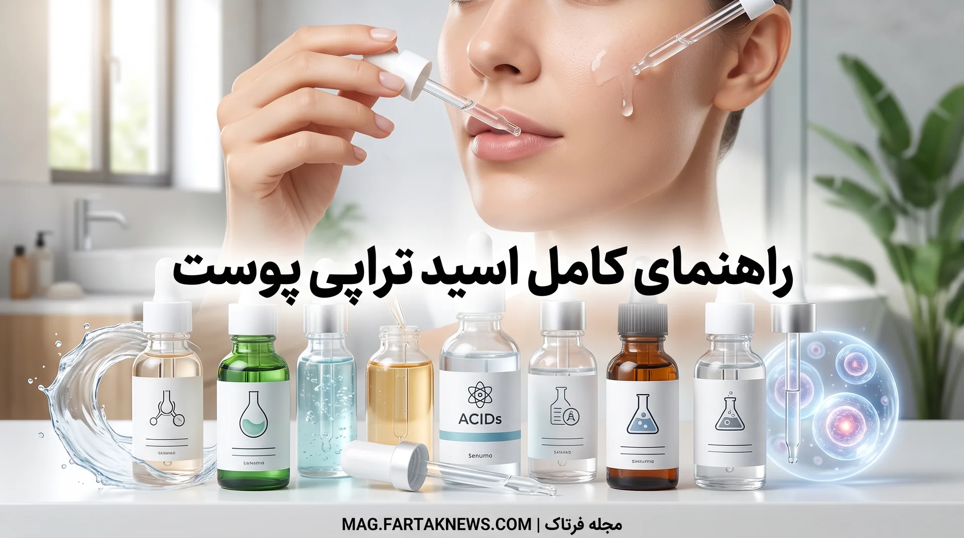 راهنمای کامل اسید تراپی پوست