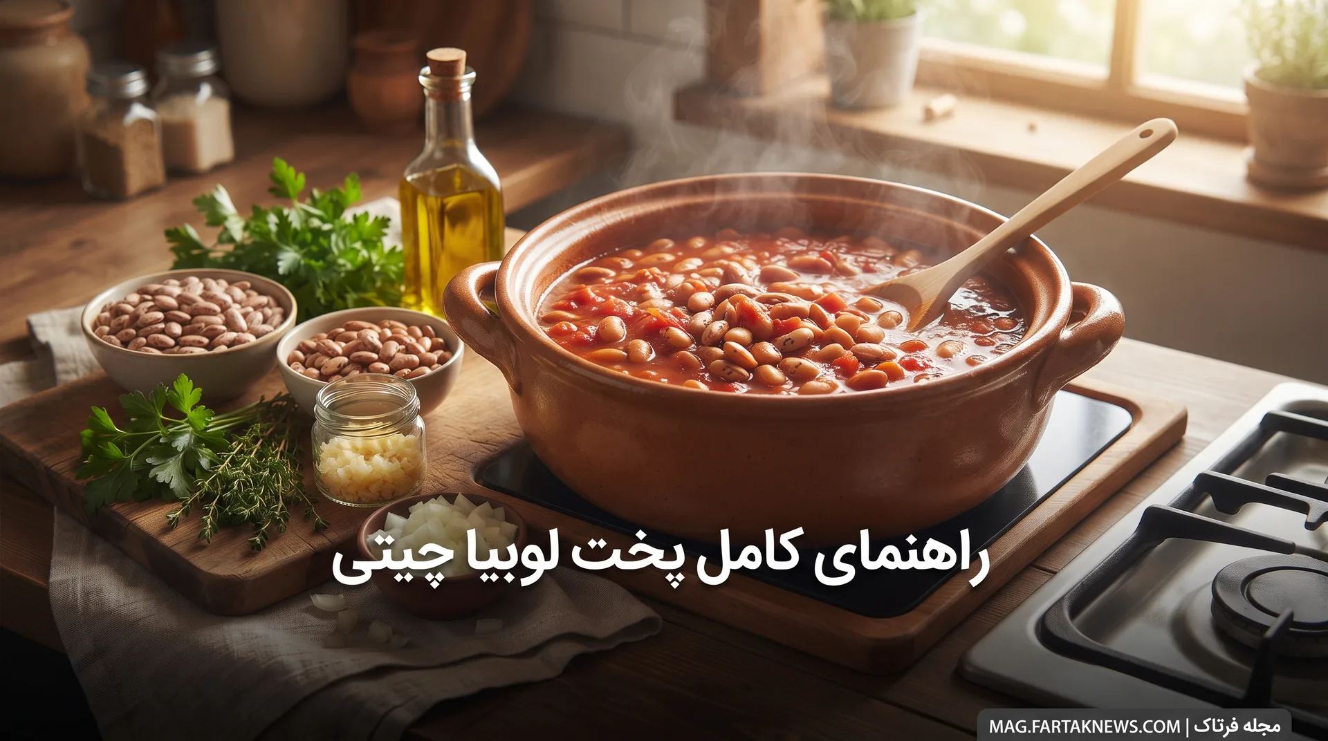 راهنمای کامل پخت لوبیا چیتی