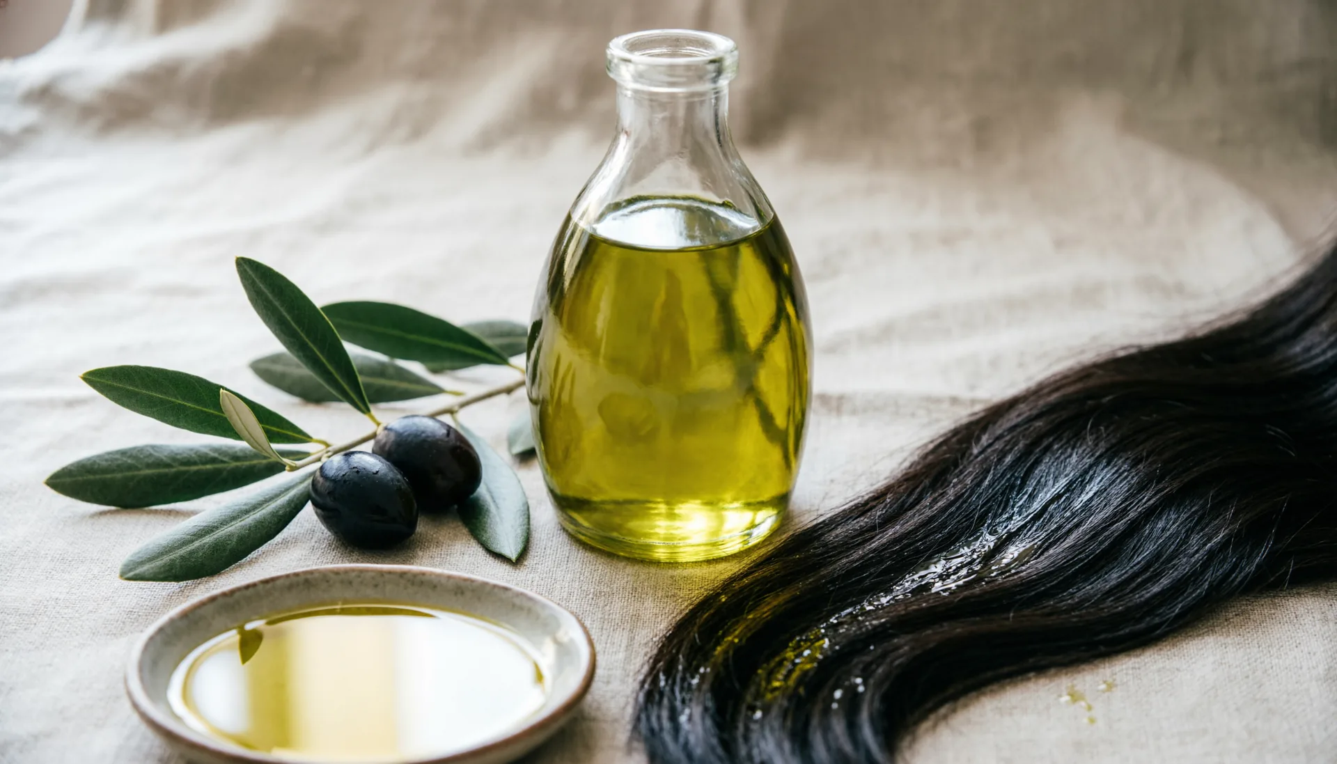 روغن زیتون برای مو