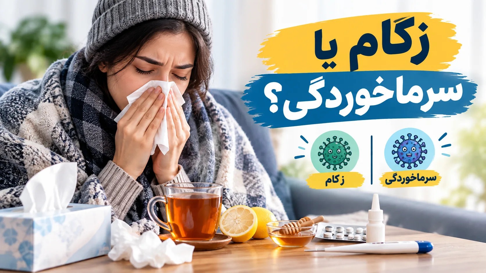 زکام یا سرماخوردگی؟