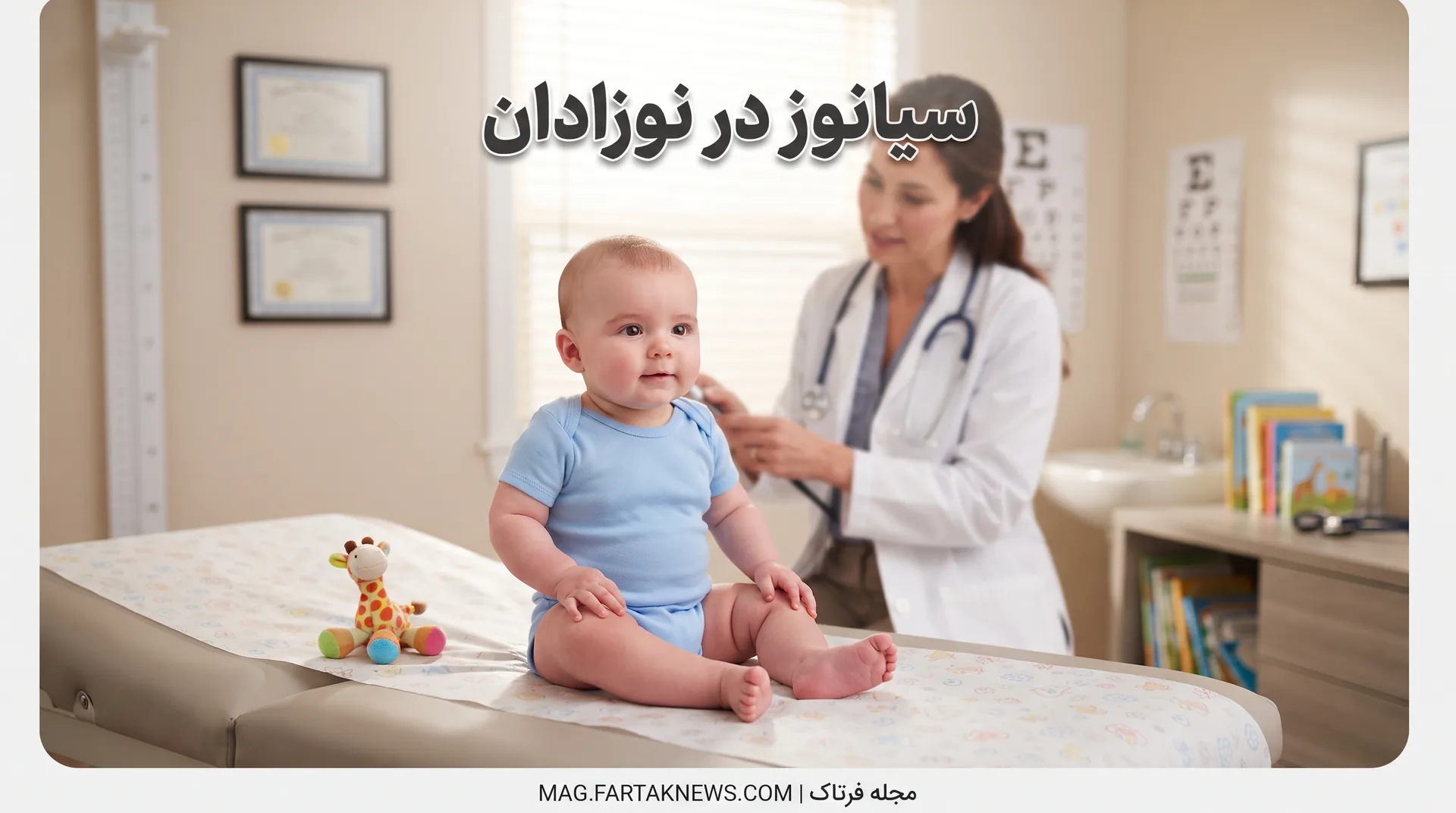 سیانوز در نوزادان