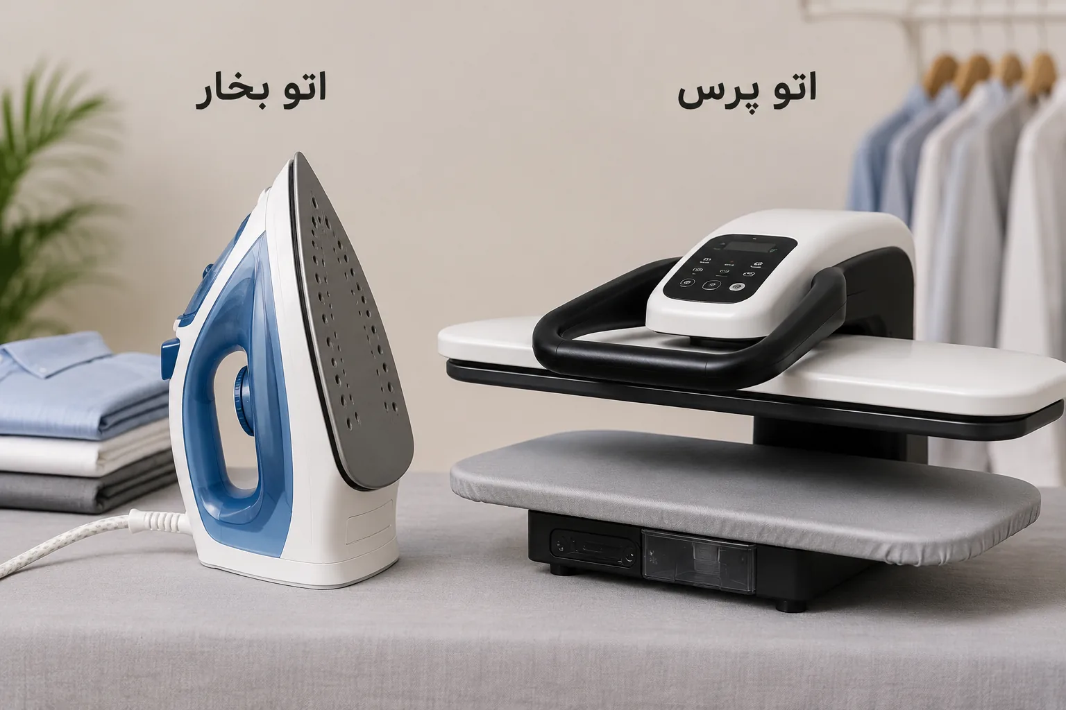 علت داغ نشدن اتو بخار