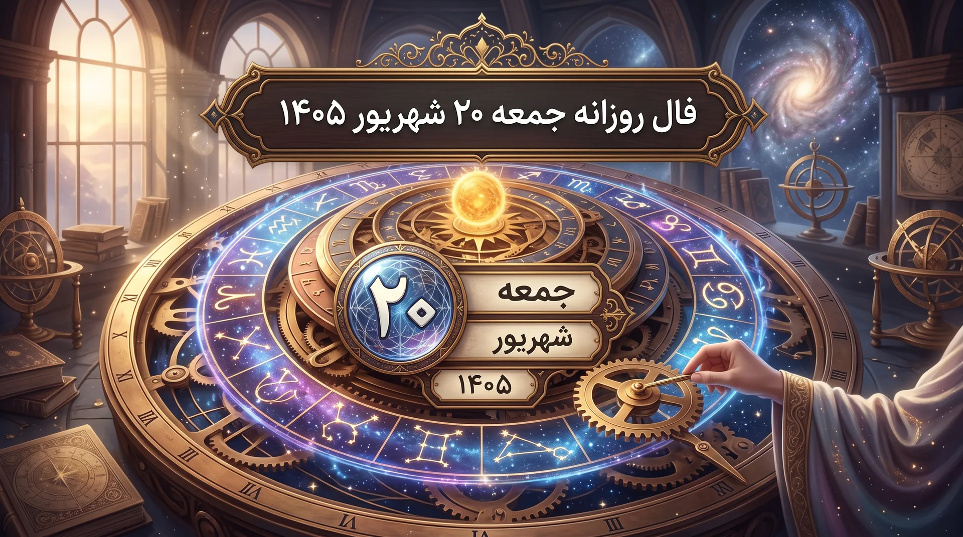 فال روزانه جمعه ۲۰ شهریور ۱۴۰۵