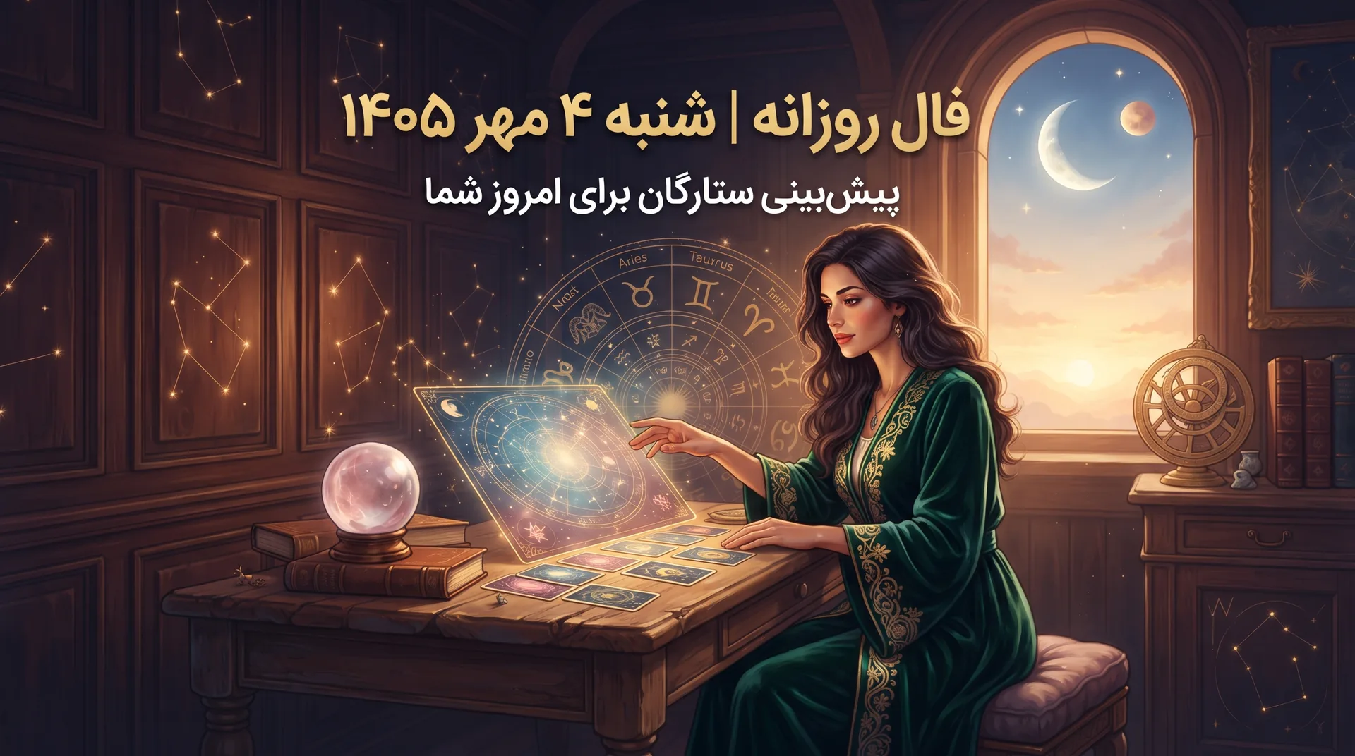 فال روزانه شنبه ۴ مهر ۱۴۰۵