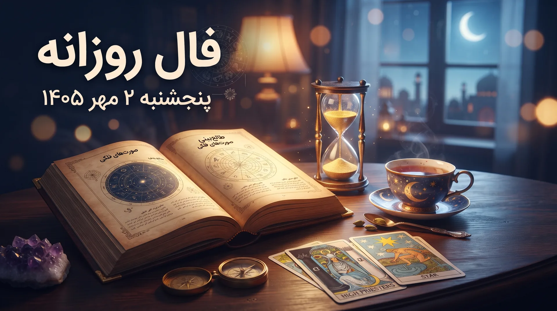 فال روزانه پنجشنبه ۲ مهر ۱۴۰۵