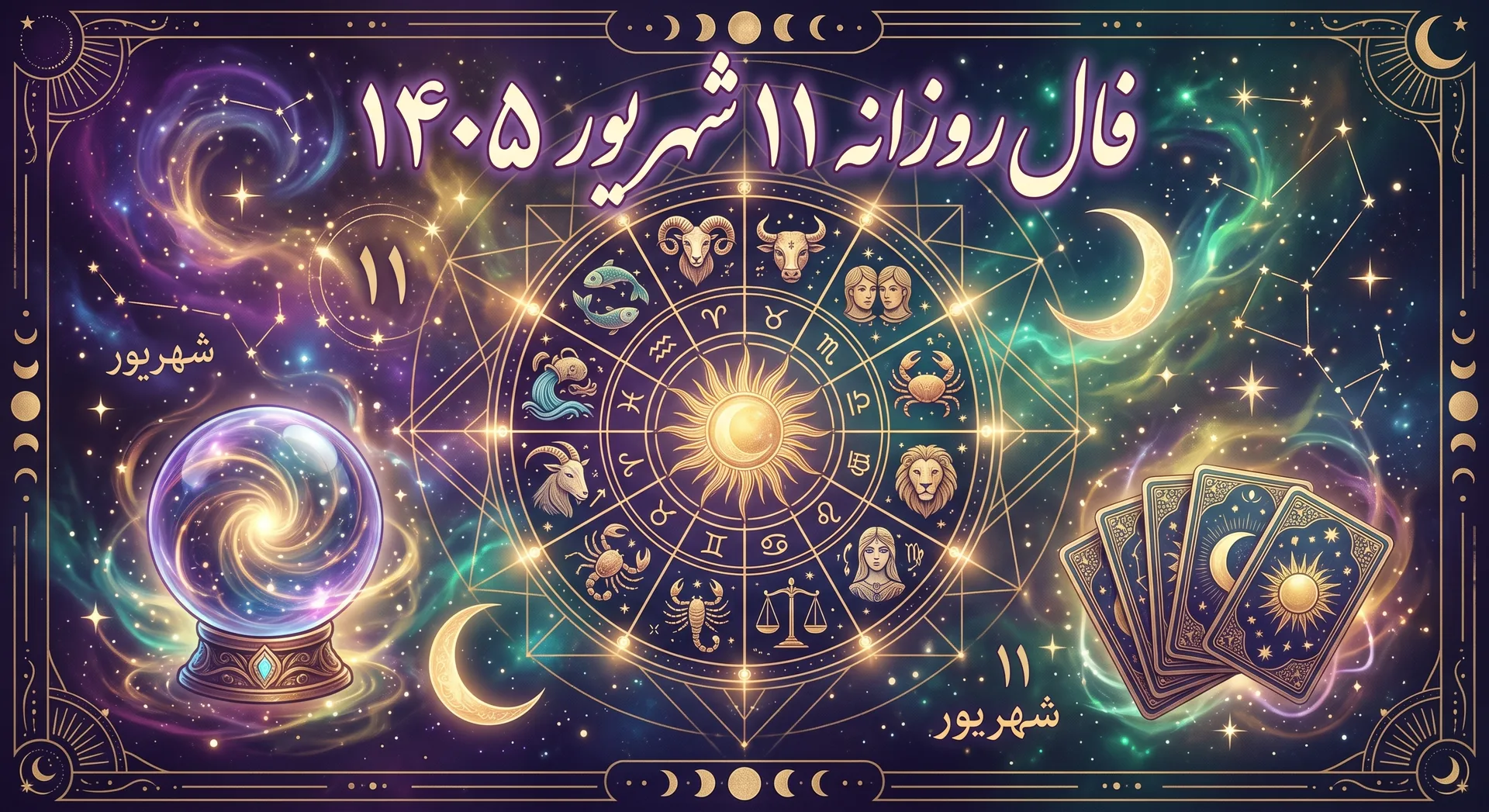 فال روزانه ۱۱ شهریور ۱۴۰۵