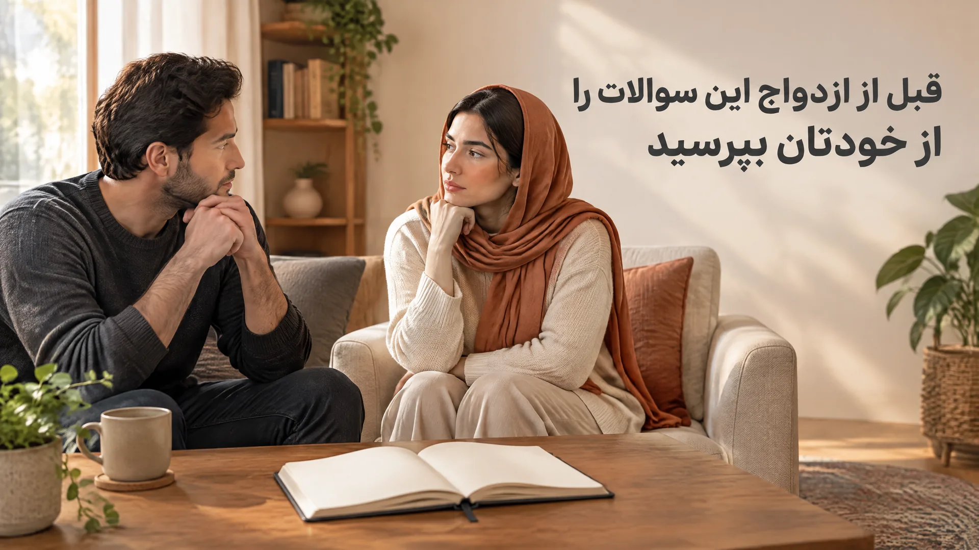 قبل از ازدواج این سوالات را از خودتان بپرسید