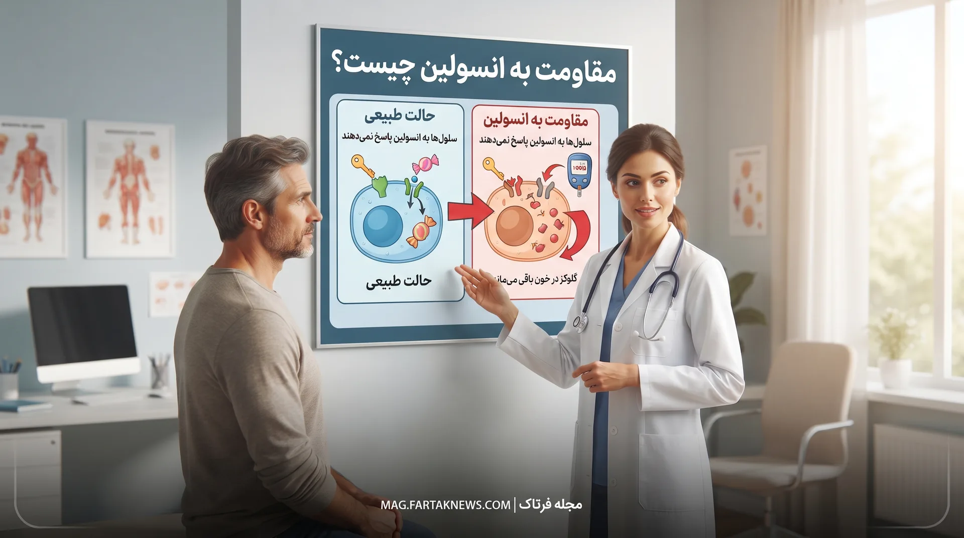 مقاومت به انسولین چیست؟