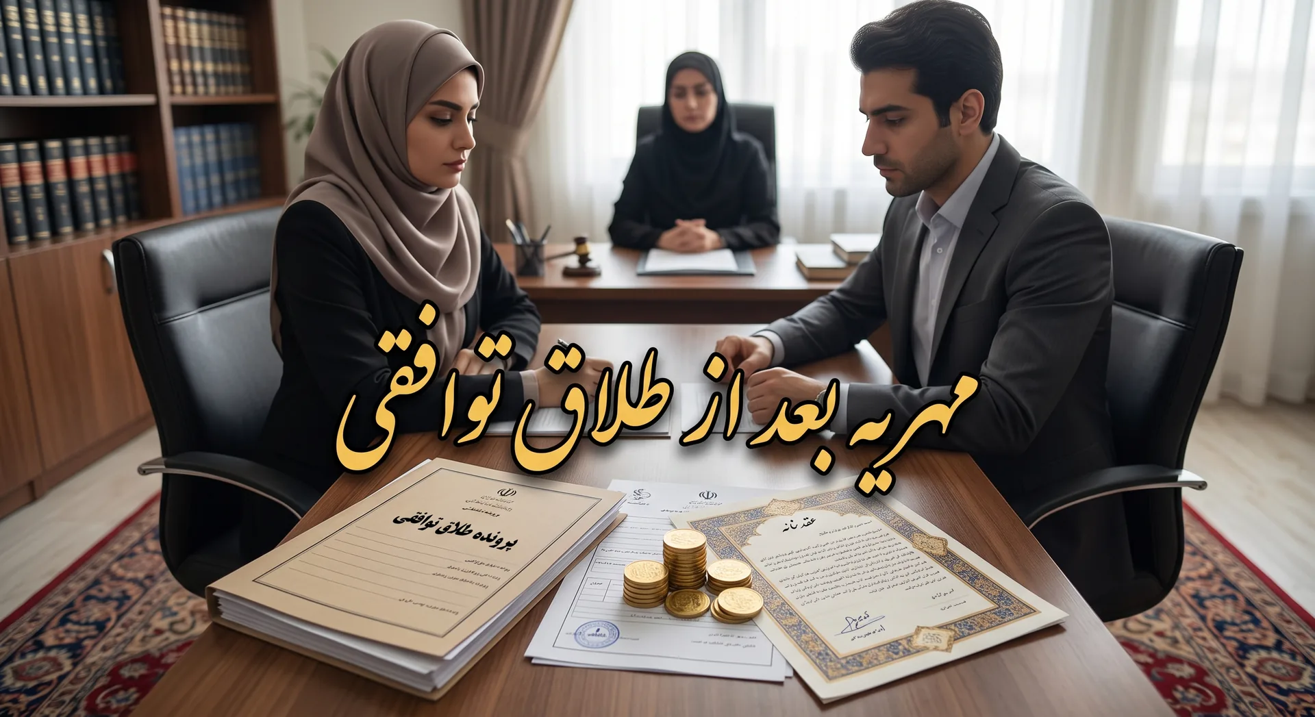 مهریه بعد از طلاق توافقی