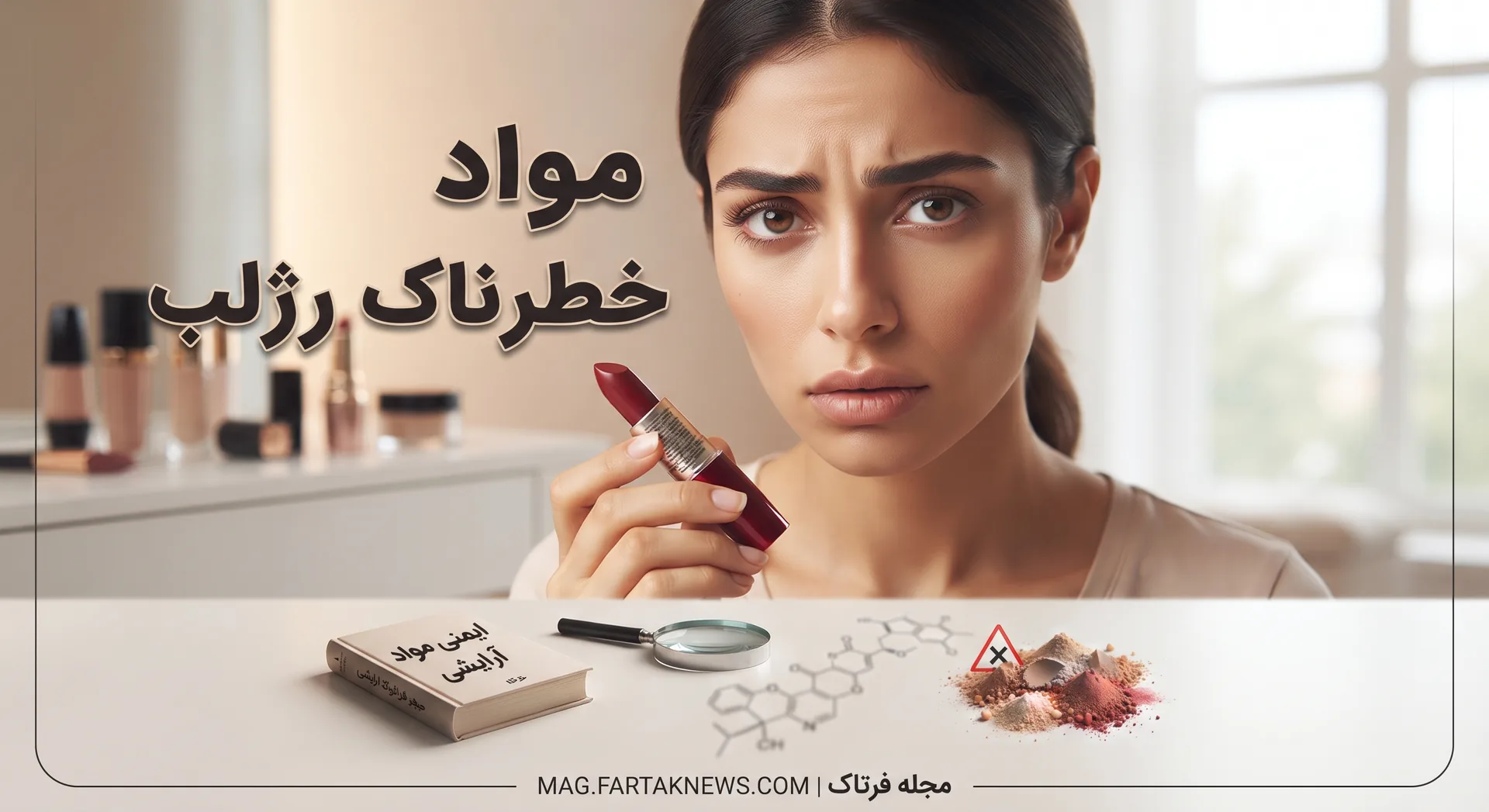 مواد خطرناک رژلب