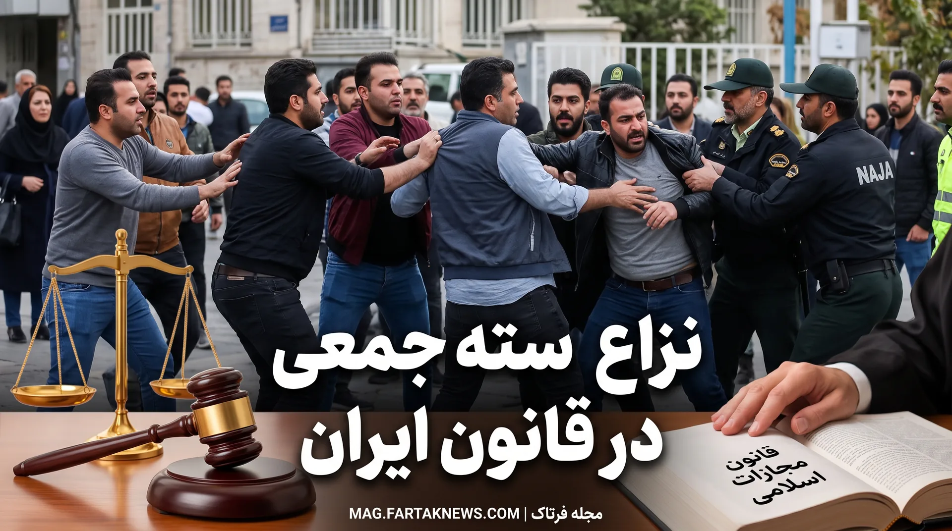 نزاع دسته جمعی در قانون ایران