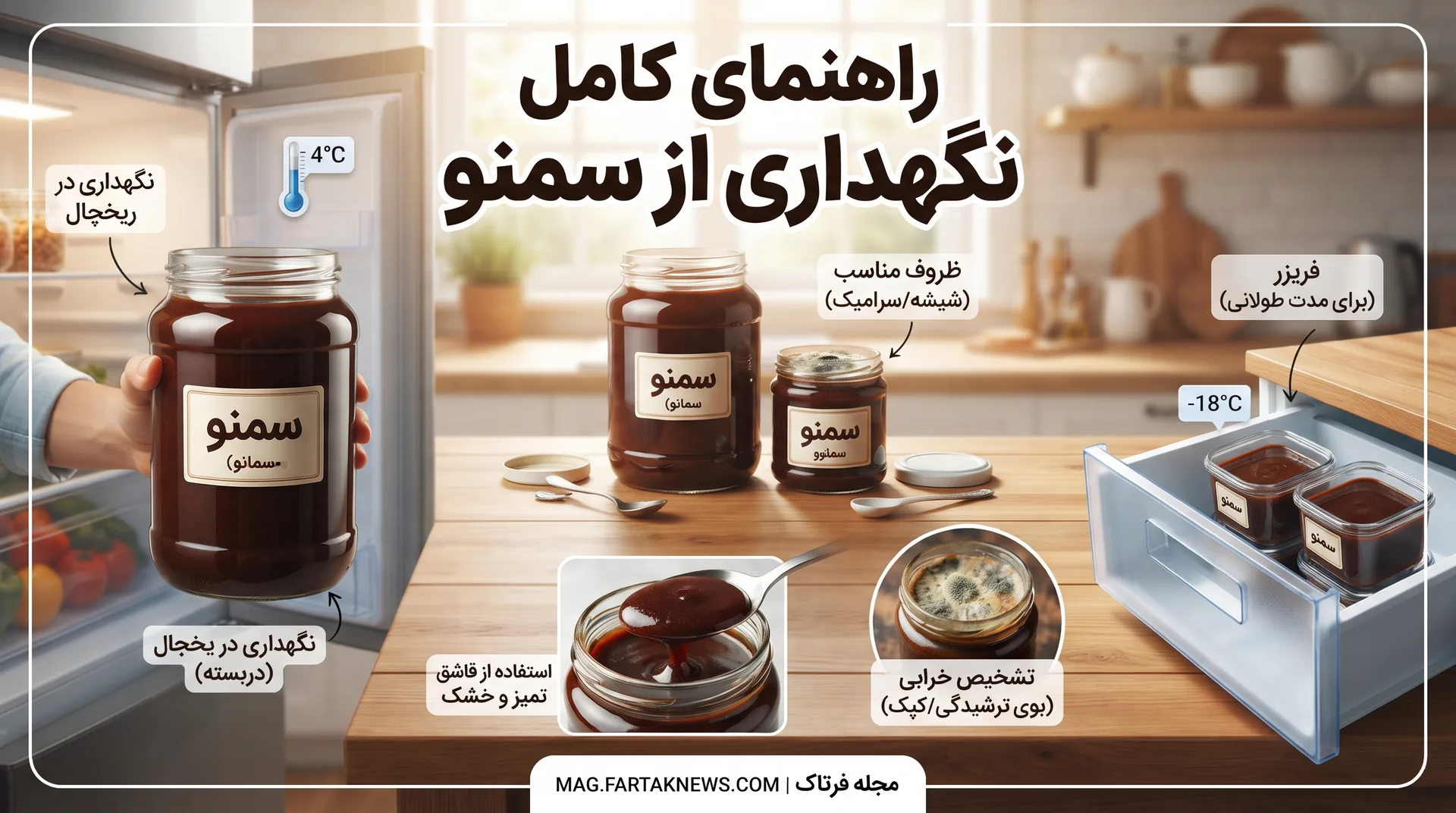 نگهداری از سمنو
