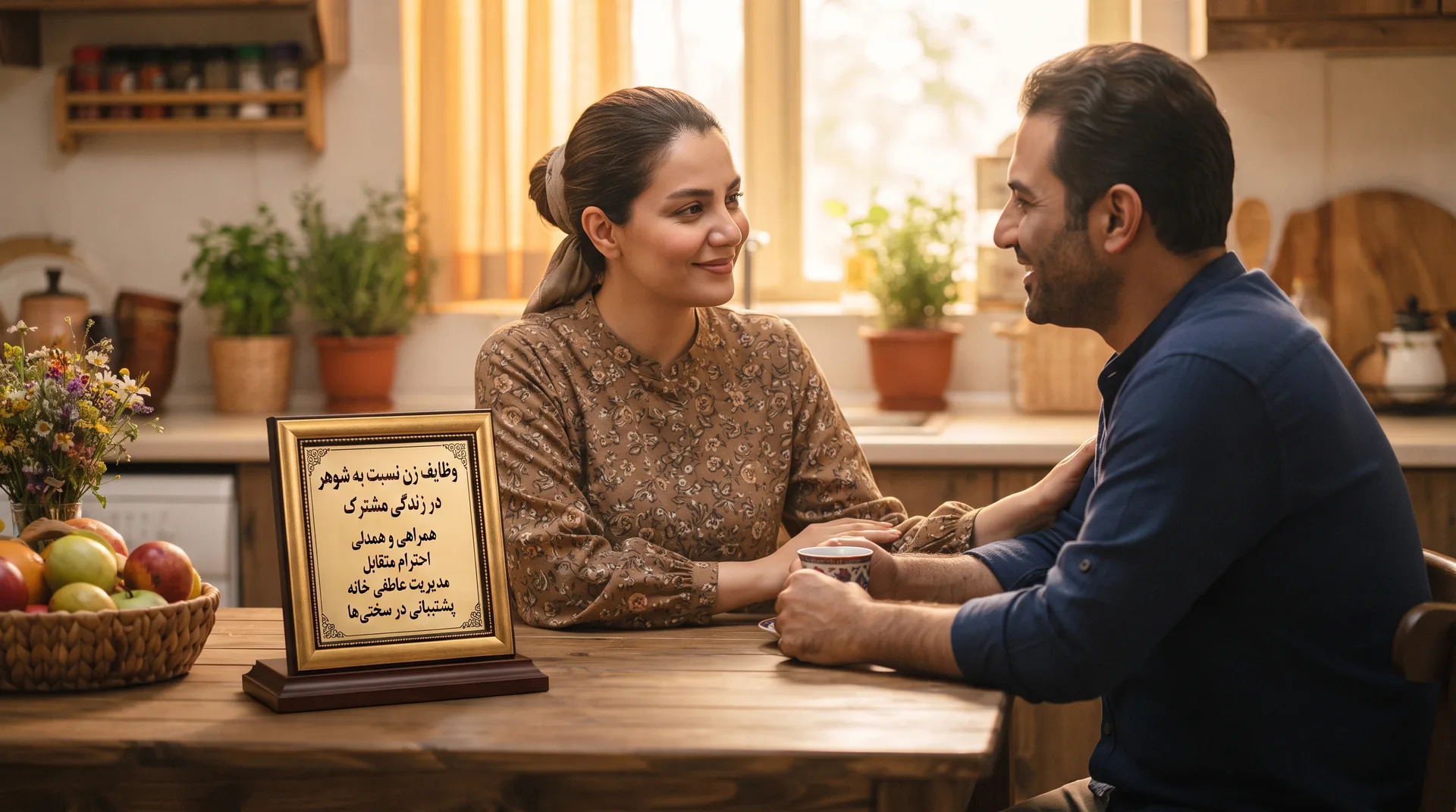 وظایف زن نسبت به شوهر در زندگی مشترک