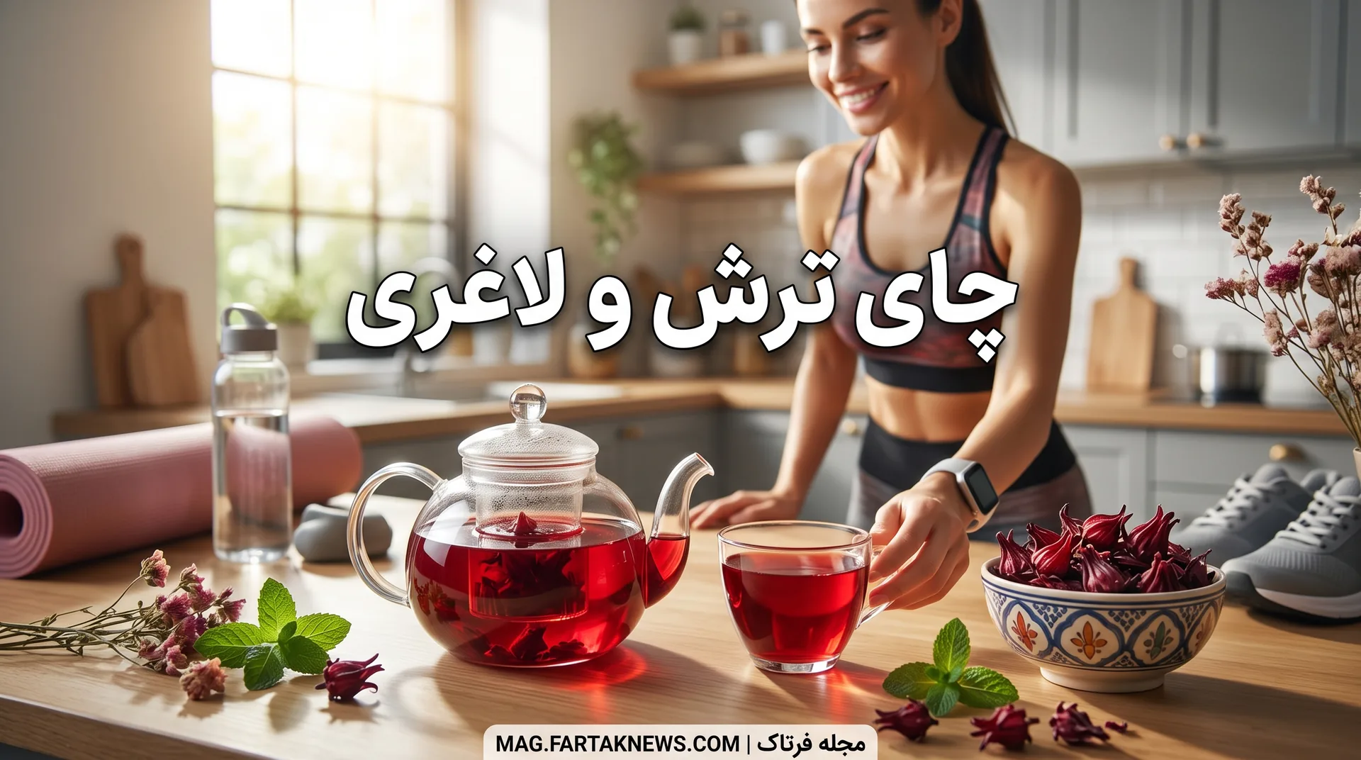 چای ترش و لاغری