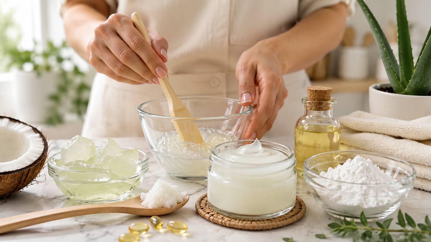کرم کلاژن خانگی